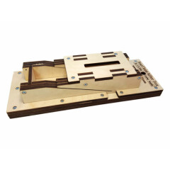 Laser-cut Scarf Joint Miter Box Kit - For Perfectly Cut Scarf Joints by Hand!