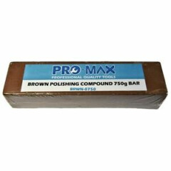 Aluminium Alloy Brass 750g Metal Polishing Buffing Compound Brown - Pro-Max