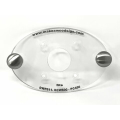 Porter Cable 450 Palm Router Acrylic Base Plate