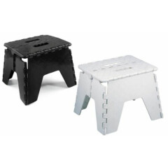Foldable Plastic Multi-Purpose Folding Step Stool Sturdy Seat Home Kitchen DIY