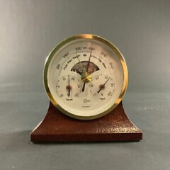 VINTAGE BARGIO WEATHER STATION THERMOMETER BAROMETER HYGROMETE MADE IN GERMANY 