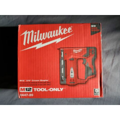 milwaukee 2447-20 m12 3/8 crown stapler