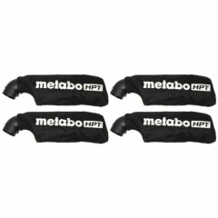 Metabo HPT/Hitachi 373694 Dust Bag Replacement Tool Part for C10FSHC (4-Pack)