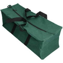 18" Green Canvas Tool Kit Carry Bag Storage Holder Zipped