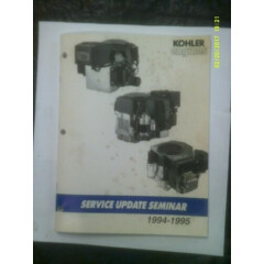 Shop Used Kohler Engine 70 Page Service Update Seminar 1994-1995