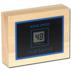 Maximum Nor'Easter NOR Wind Speed Instrument, 2-Digit LCD