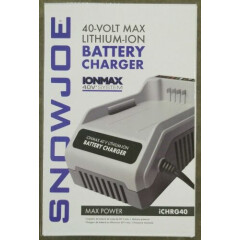 Snow Joe 40-Volt Lithium-Ion Replacement Battery Charger for Cordless Power Tool