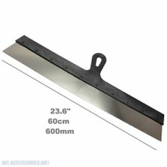 600mm Filling Knife Stainless Steel Paint Scraper Decorating Putty Spreading 