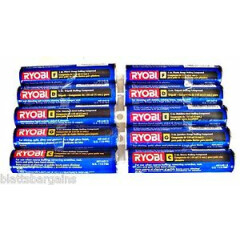 10 TUBES RYOBI BUFFING COMPOUND JEWELERS & PLASTIC ROUGE STAINLESS STEEL EMERY