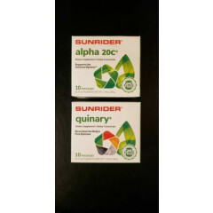 Sunrider Quinary 10 or Alpha 20C 10 count or a mix of both