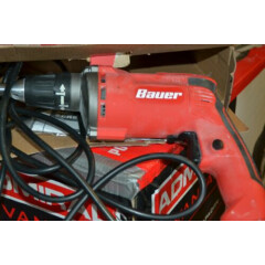 BAUER Screwdriver 5 Amp Drywall Variable Speed Reversible Screwdriver