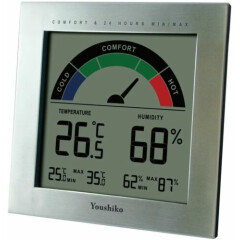Digital Thermometer Hygrometer / Humidity Temperature Monitor Meter ( 2 in 1 )