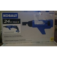 *OPEN BOX* Kobalt 1260307 24V MAX Drywall Screwgun (ATTACHMENT ONLY) KDSA 124-03