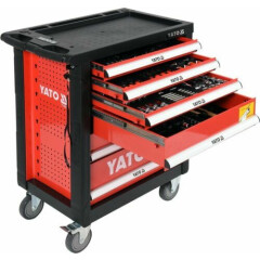 Yato tool trolley equipped high quality 185tlg Workshop Trolley Tool Box 
