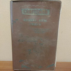 Craftsman Sears Roebuck Radial Arm Tools Book Manual Illustrated 9-2955 - 1961