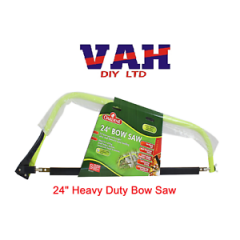 24" Heavy Duty Steel Bow Saw Oakened / Wood / Trees Blade/ DIY