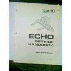 Preowned Echo Service Technical Data & Service Info Handbook 2nd Edition 430-03