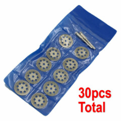 30 Diamond Cutting Wheels For Dremel Rotary Tool die grinder cutter cut off disc
