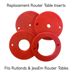 Replacement Router Plate Plastic Table Insert Ring Rutlands & JessEm Tool