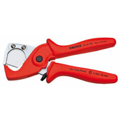 Knipex 9020185 Pipe Cutter For Flexible Pipes and Protective Tubes 7 1/4 In