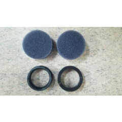 Foam Filter # D24235 D24233 CAC-1373 (2) pack with retainer rings. 