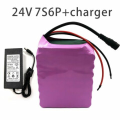 With charger21Ah 7S6P 24V battery e-bike electric bicycle Li-ion customizable