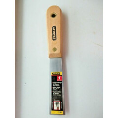 STANLEY Wood Handle Putty Knife 1" Flexible 28-060 NEW