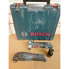 Bosch PS50 12Volt Max Multi-X Oscillating Tool WITH BATTERY& I-DRIVER 10.8V (TOO
