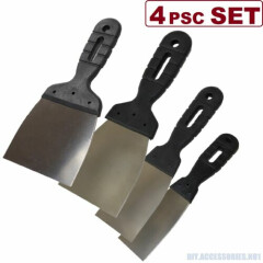4 PCS Filling Knife Set Stainless Steel Paint Scraper Decorate Putty Spreading