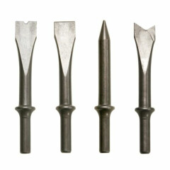 4pc AIR CHISEL SET FITS CRAFTSMAN AIR HAMMERS WELD BUSTER TAPERED PUNCH RIPPING
