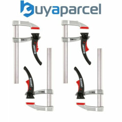 x4 Bessey KliKlamp Quick Release Ratchet F Clamps Light and Strong KLI 400/80