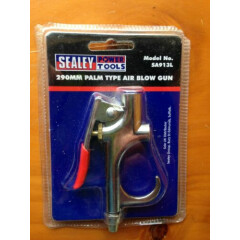 SEALEY PALM TYPE AIR BLOW GUN NOZZLE CLEANING BLOWING WILL INCLUDE HOSE FITTING