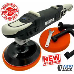 Professional Rotary Car Buffer Polisher 180mm 6 Speed with LED Display Autojack 