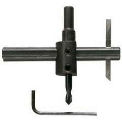 General Tools 5B Standard Circle Cutter, Adjustable 1-Inch to 6-Inches