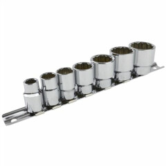 Whitworth/bsf/division drive 3/8" sockets shallow 7pc 1/8"-1/2" hex 