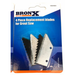 Grout Saw Replacement Blades Bronx #10024954 (Lot of 4)