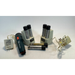 Black & Decker Flashlight Versa Pak Interchangeable Battery System 6 Batteries