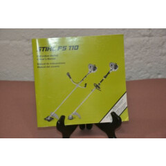 STIHL FS110 String Trimmer Owner's Instruction Manual 