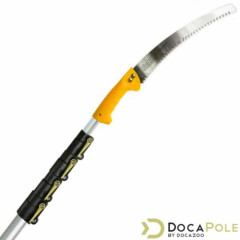 DocaPole 6-24 ft Extension Pole Pruning Saw - Telescopic Tree Pruner Pole