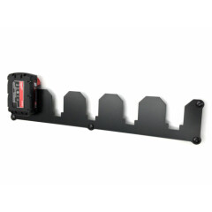 Wall Bracket for Milwaukee Cordless Drill Battery 18V Holder Wall Holder 5-compartment 