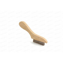 Small Hand Wire Brush Metal Steel Bristle Rust Paint Remover Scratch Grout Tool
