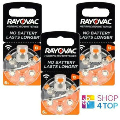 Rayovac Acoustic Special Size 13 MF PR48 Hearing Aid Batteries 1.45V Zinc Air NEW 