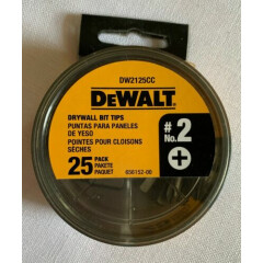 DEWALT DW2125#2 Phillips Drywall Bit Tip (25-Pack)