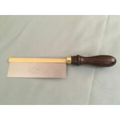 Crown Tools 6" 152mm Gents Saw, Brass back, 17TPI