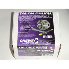 NEW! ONEWAY #2985 Talon Chuck 4-Jaw Scroll Chuck NO Taper-Lock Adaptor
