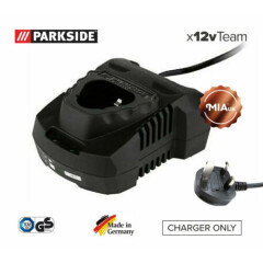 12v 2ah/4ah Battery Charger PLGK12 A2 for Parkside Multi-Pur Tool PAMFW 12 C3/B2
