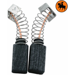 Carbon brushes for aeg hedge cutter hes50 - 5x8x14mm-replaces 4.931.306.842 