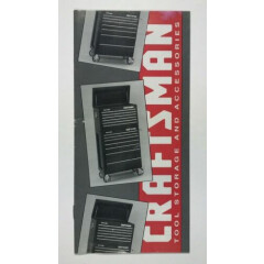 Craftsman Tool storage and Accessories Brochure Pamphlet Flyer M8926