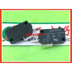 1 PCS DONGNAN KW3A-25(10) Micro Limit Switch 2 Pins Normal Open 25A 250VAC