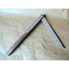 Old False Square IN Wooden Tools Craft Tool Antique